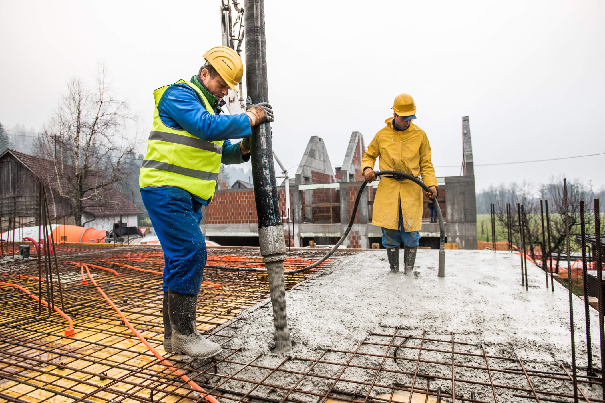 Equipamento de dosagem de concreto